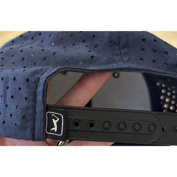 NEW PGA Pro Series Golf Hat Baseball Cap Solid Navy Blue Tour Championships NWT - Picture 6 of 8